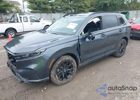 2025 Honda Cr-V Hybrid Sport-L из США, поврежденный, VIN 7FARS6H81SE029496